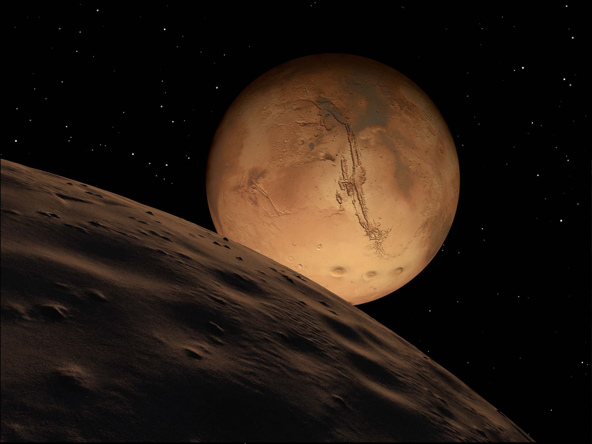 The Wild Plan to Terraform Mars by Slamming Asteroids Into It.